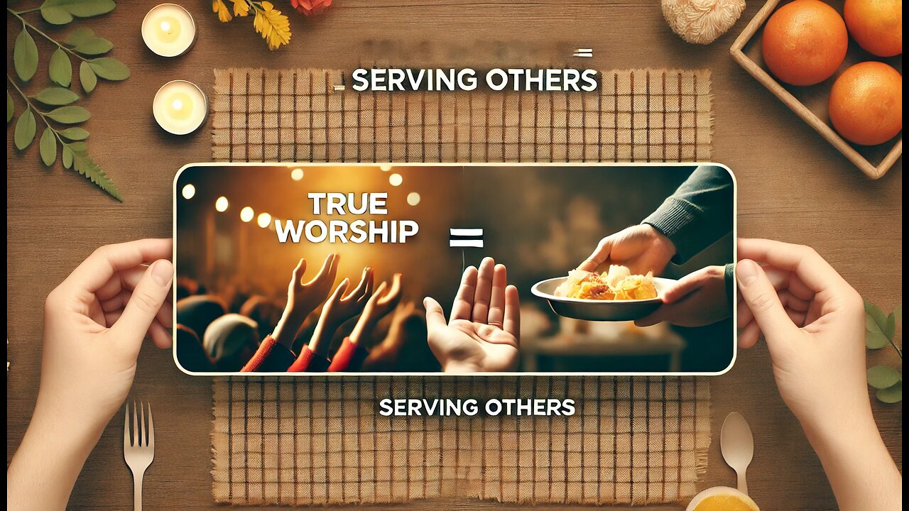 True Worship: Serving People is Serving God | Living a Life of Avodah