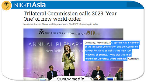 The Trilateral Commission and the connection to Elon Musk's Technocracy (2013 presentation)