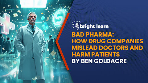 BrightLearn - Bad Pharma: How Drug Companies Mislead Doctors and Harm Patients by Ben Goldacre