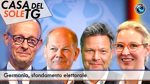 CasaDelSoleTG 24.02.25 - Germania, sfondamento elettorale