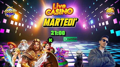 ⚡DANTE E RELAX!💸💣CASINO LIVE STREAMING 💥 - 21:00 SLOT ONLINE 🎰