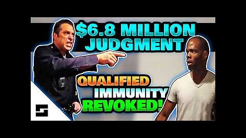$6.8 Million UPDATE! - Hostile Cops, Unlawful Arrest