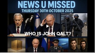 NEWS U MISSED WITH PAUL BROOKER THURSDAY 30TH OCTOBER 2025. WHO IS JOHN QALT?