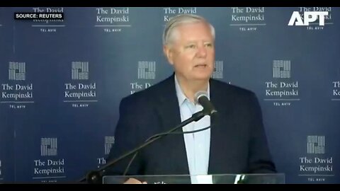 Why is a U.S. Senator from South Carolina going to Israel "every 2 weeks"?