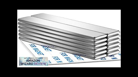 DIYMAG Powerful Neodymium Bar Magnets Heavy Duty Magnets with Double-Sided Adhesive Rare Review