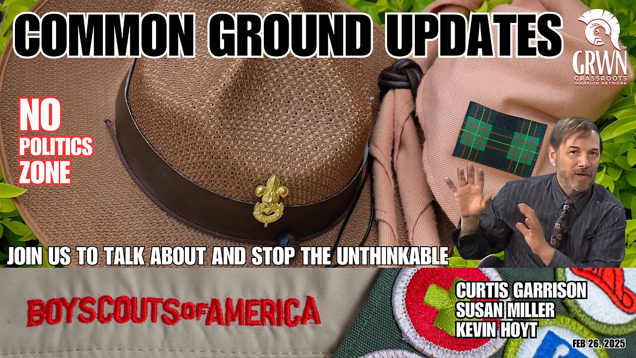 Common Ground: No politics Zone - Wait until you find out what they have been doing!
