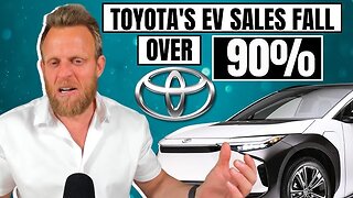 Toyota's EV Sales Crash Over 90% in the US as other brands EV Sales Soar