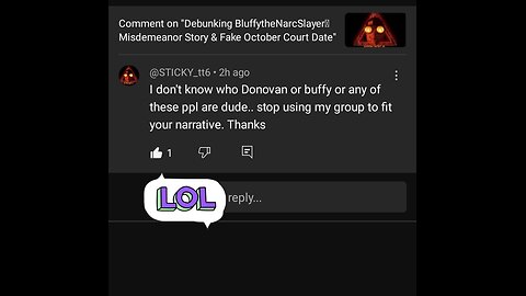 Donovan Shouldis is NOT in the fake Krusty red triangle group. Facts 💯