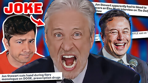 Jon Stewart LOSES IT Over Elon Musk and DOGE