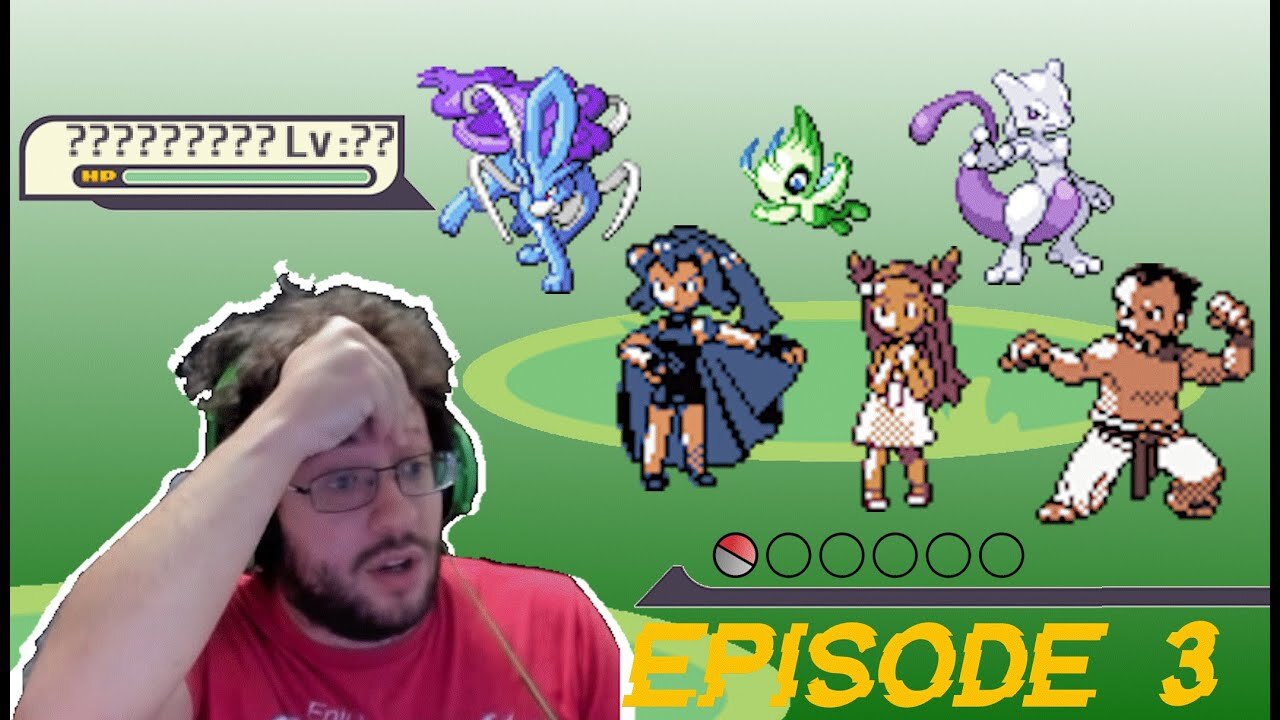 Team Rocket cloning Suicune¿! Pokemon GOLD Randomizer Day 3