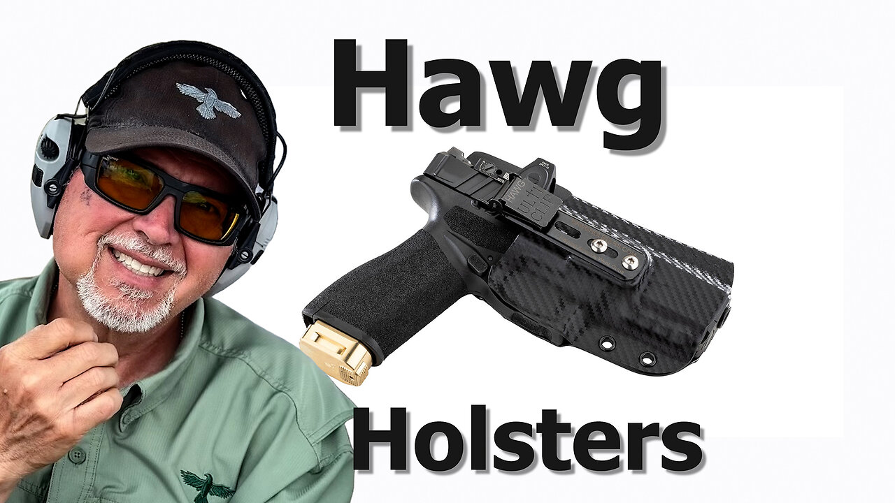 The Most Comfortable Holster for Concealed Carry? HAWG Holster with Ulticlip Review! 779