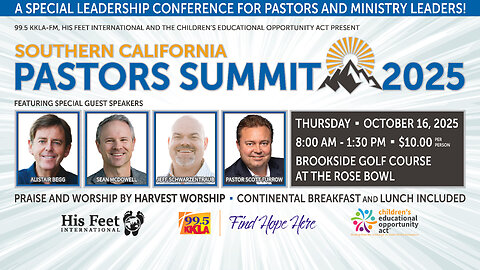 Pastor Scott Show - Pastors Summit Aftershow!