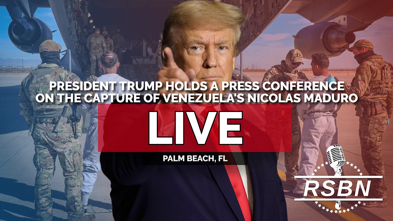 LIVE: President Trump Holds a Press Conference on the Capture of Venezuela’s Nicolas Maduro - 1/3/26