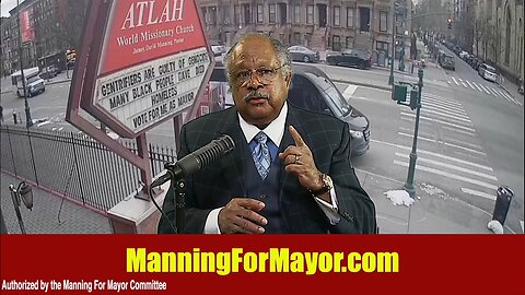 Pastor Manning Invites Mayor Adams To ATLAH Church