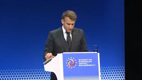 Macron Calls for Al Adoption, Data Protection, and Building European Digital Champions |