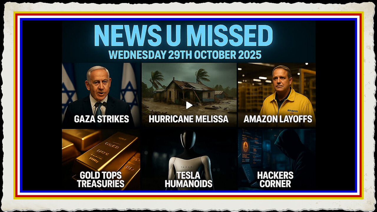 NEWS U MISSED WITH PAUL BROOKER DREW DEMI WEDNESDAY 29TH OCTOBER 2025
