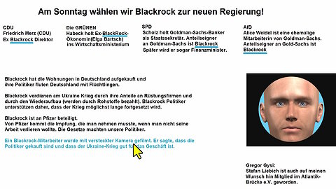 Akademie Raddy 20.2.25😎... Hurra! Am Sonntag wählen wir Blackrock!