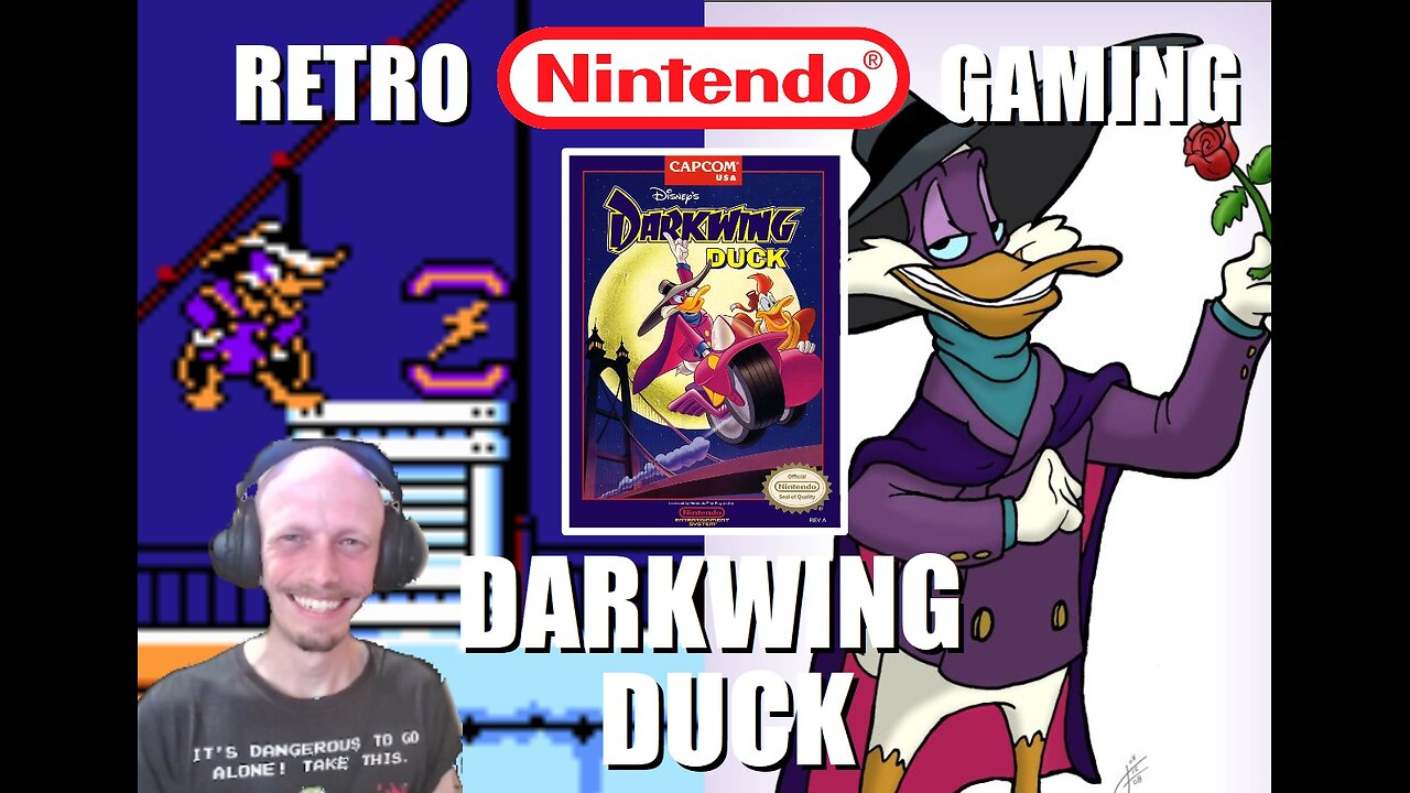 DarkWing Duck (NES): Let's Get Dangerous Fighting the Crime Wave created by the F.O.W.L. Gangsters