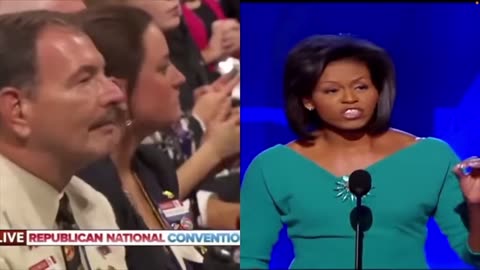 Lol Look at Michelle Obama, copy Melania Trump speech