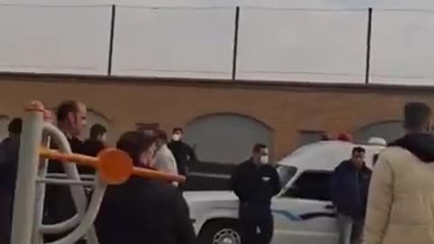 Bodies from clashes with IRGC and police in Tehran