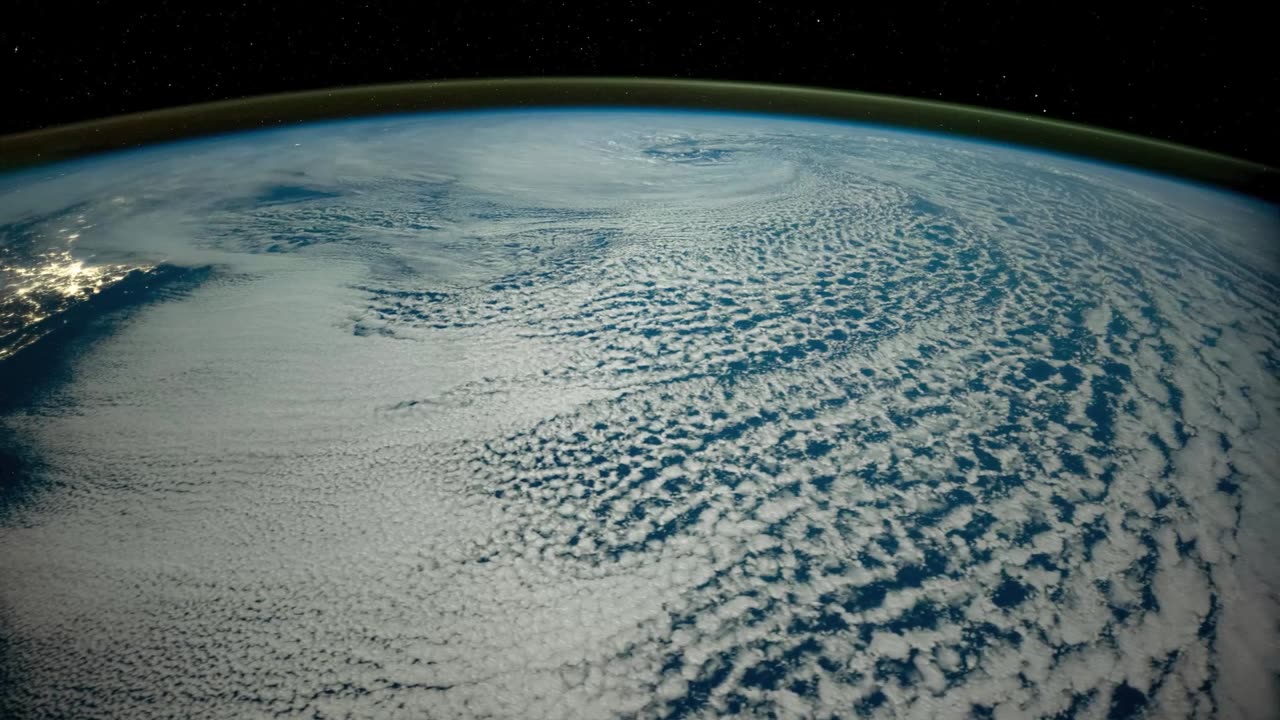 Timelapse de l'ISS - Aurore polaire gelée (12 janvier 2025)