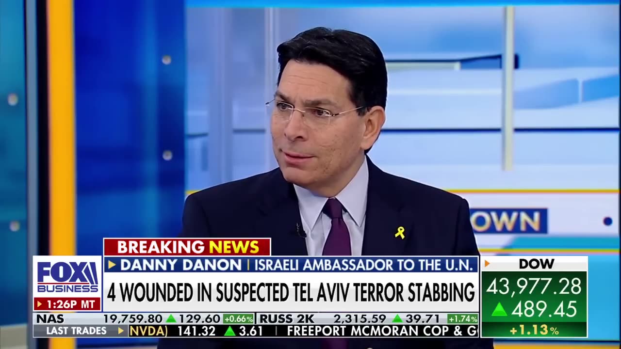 Israeli ambassador to the UN Danny Danon says evil must be uprooted 'completely'