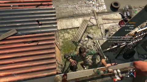 RUNNING OLD TOWN, FREE-STYLE | Dying Light (Playthrough 2 Part 7)