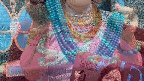 20251017-04 Natural Sterling Turquoise Pendant Light Luxury w/Silver