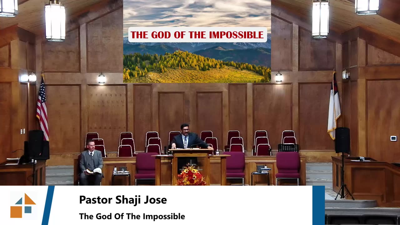 Pastor Shaji Jose // The God Of The Impossible
