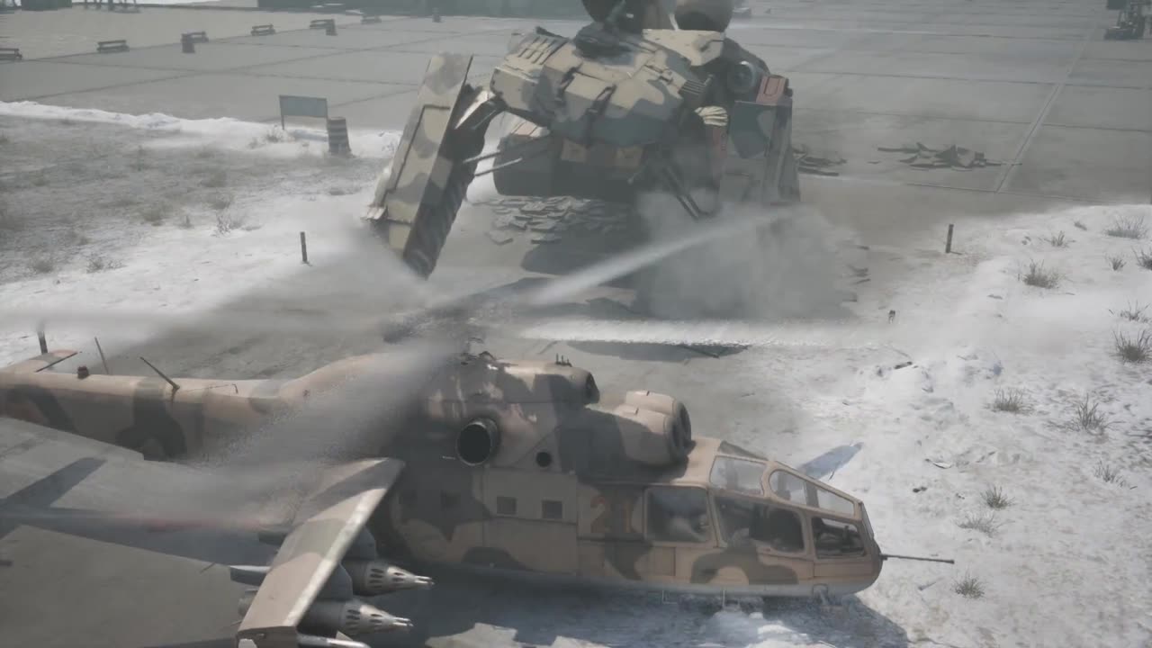 Even his own soldiers he didn't spare (Cutscene)