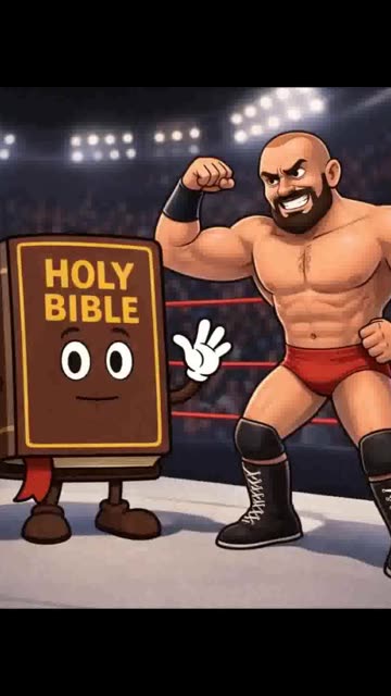 Happy Visits the Wrestling Match