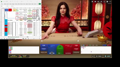 Baccarat - 8 units, 49.3% HR, 57 unit drawdown, level 7, MBE Chop Rep BS, True Holl LCSD 1 3LS MM