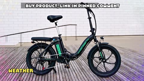 KOOLUX BK6S Electric Bike 750W 48V 13Ah Battery 20x4.0 Fat Tires Folding Electric Bike