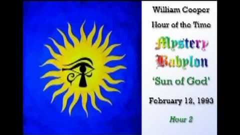 WILLIAM COOPER MYSTERY BABYLON SERIES - Part 2 - The Sun of God