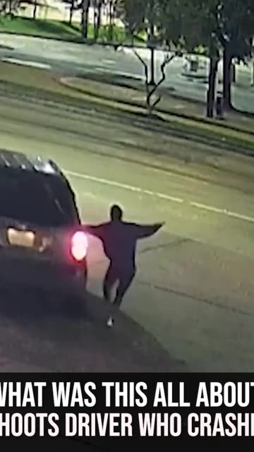 What Was This All About? Man Shoots Driver Who Crashes, Dies