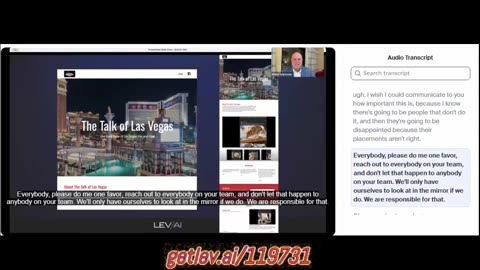 The ease of creating websites using LEV AI