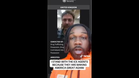 I stand with ICE agents because they’re Making America Great Again!