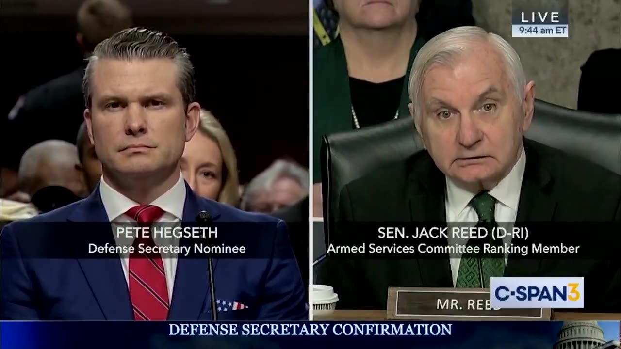 Jack Reed Socialism Reds Sen. Jack Reed Goes After Hegseth on 'Sexist' and 'Racist' Remarks🤔