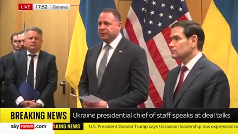 Sec. Rubio after meeting with Ukrainian officials on peace deal: "We're making some changes"