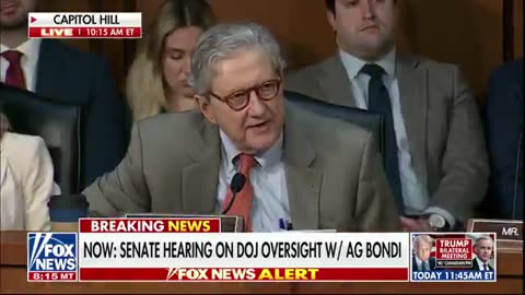 Kennedy wants a separate hearing for Jack Smith spying on senators.
