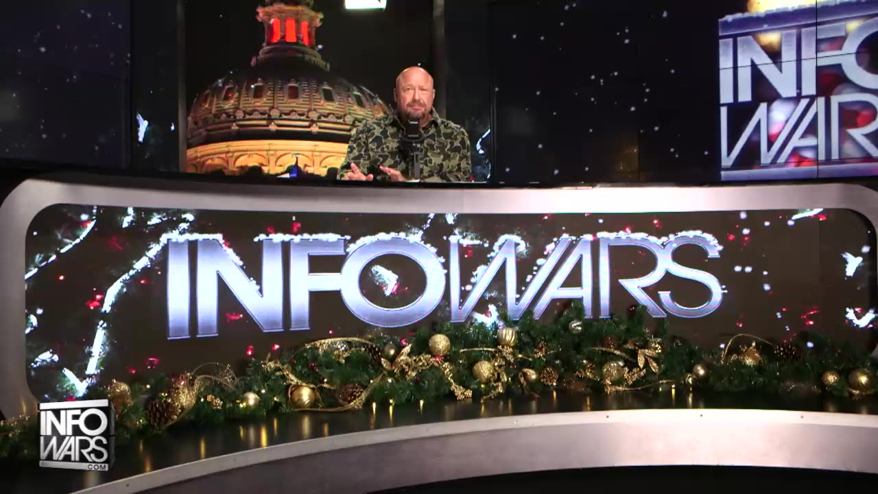 Alex Jones Live Broadcast Wednesday 12/10/2025
