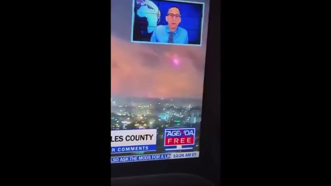 DIRECT ENERGY WEAPON BEING USED IN L.A FIRES - LIVE FOOTAGE!