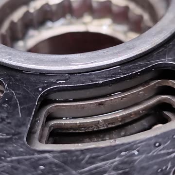 How to thoroughly clean a bicycle freewheel.