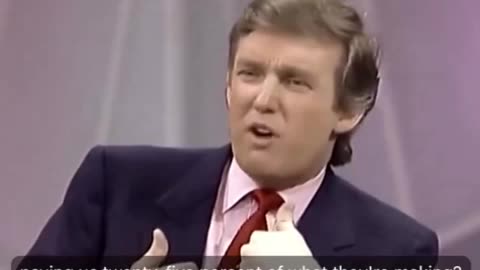 Before the Donald was the president they all loved him!