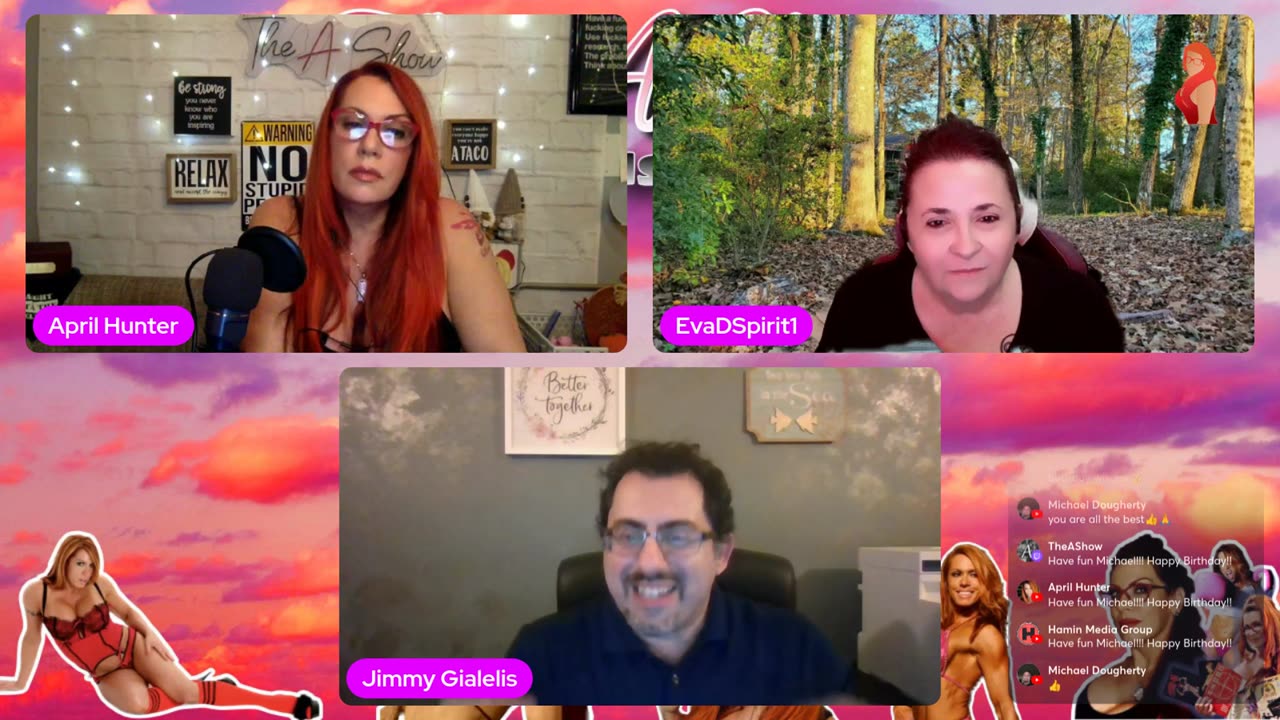 The A Show w April Hunter: Healer Jimmy G returns!