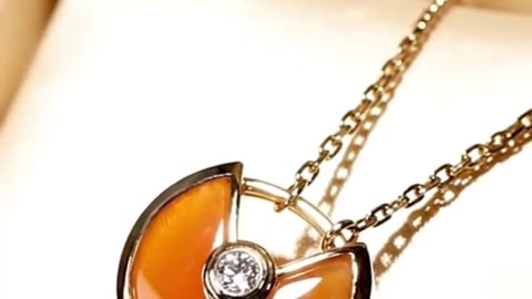 CARTIER NECKLACE CARNELIAN AMULETTE