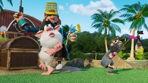 Booba - Crazy Golf - Episode 42 - Cartoon for kids