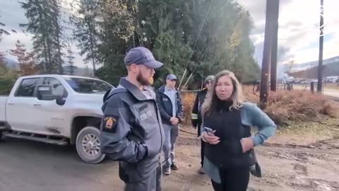 You heard torture all night torture, and we have a cop in our car looking at us call Morgan Law social media that's getting people upset. I don't know but she was going like this and she's looking in laughing and the guy next to her didn&ap