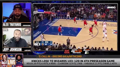 Knicks vs Wizards Preseason Post Game Show | Live Calls and Reactions! EP 638