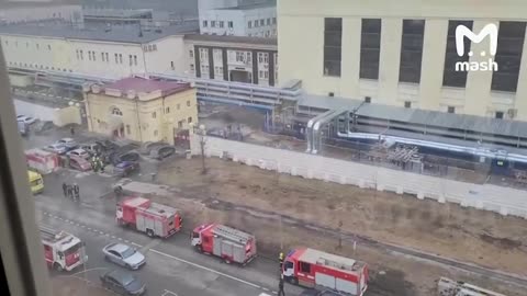 More fire at Moscow's CHP-16 👀🔥